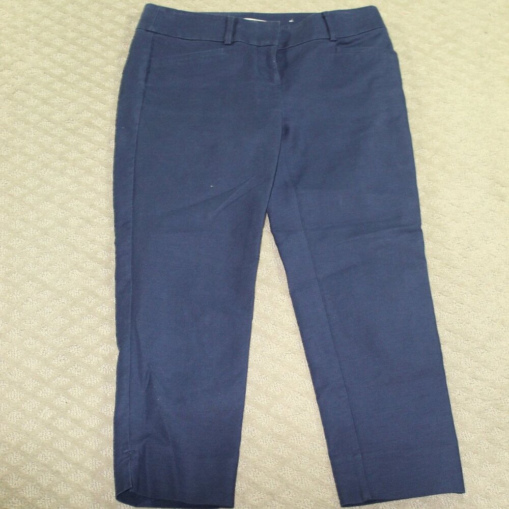 Loft Marisa Pant Size 0P Navy Blue Pants